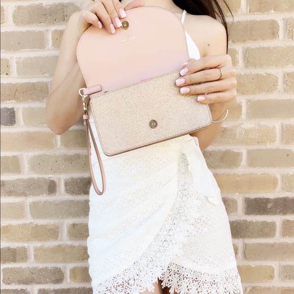 NewINBox👛Kate Spade Glitter Wristlet - Picture 4 of 5